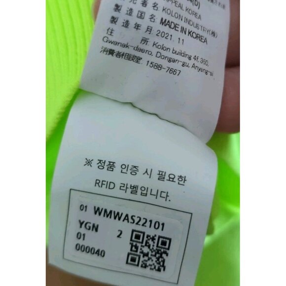 WAAC Golf Sweater Green Size 2 Win At All Costs Why Be An Angel New With Tags - Picture 10 of 10